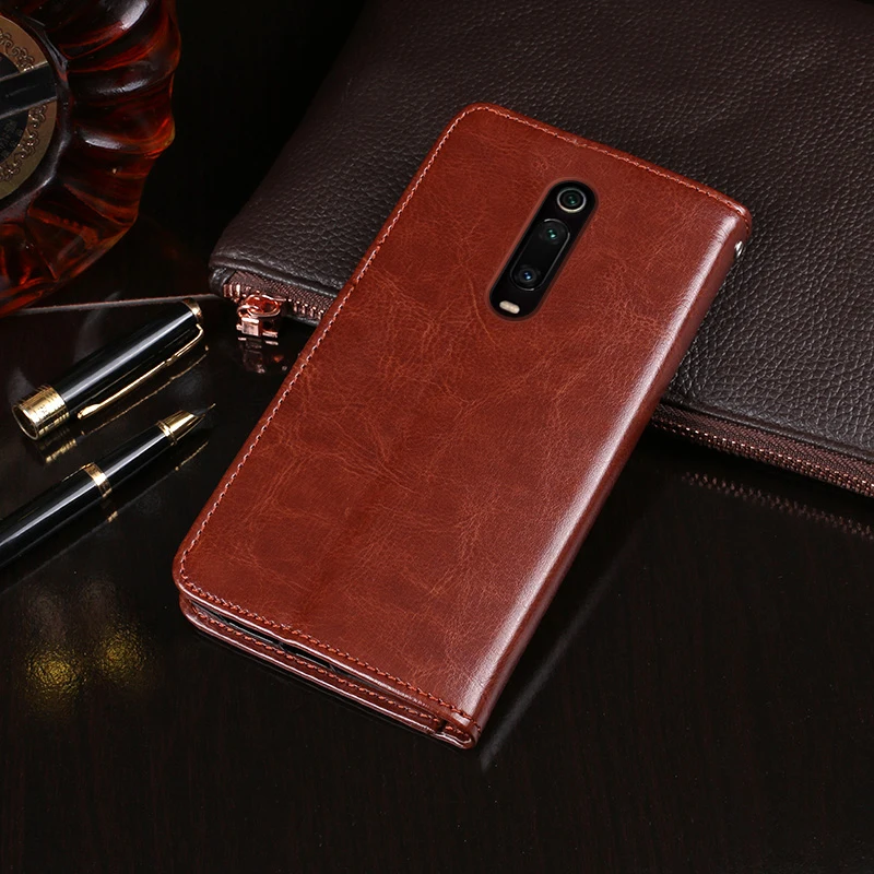 Luxury Cases For Xiaomi Mi 9T Pro Case Phone Cover Magnet Flip Stand Wallet Leather Mi9T M1903F11G Bag Coque | Мобильные телефоны и