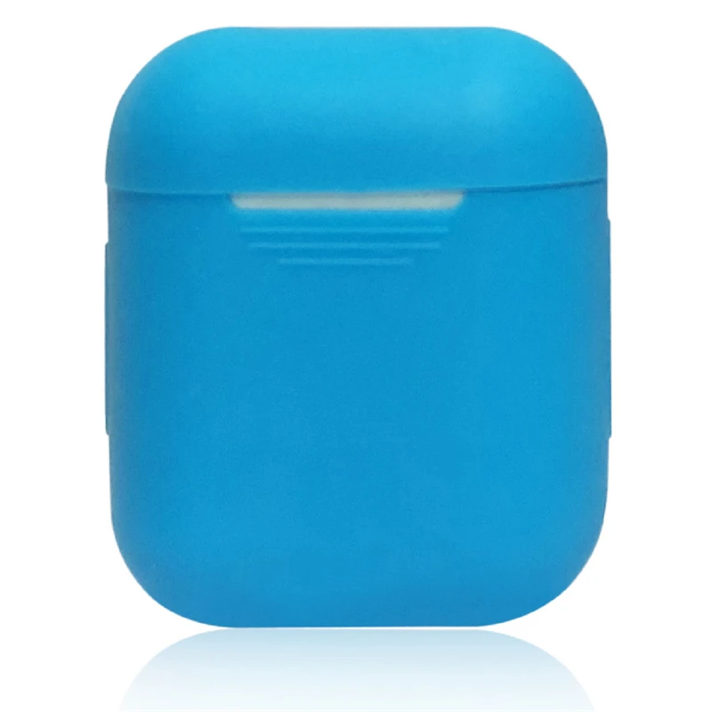 Sky-blue Briame ТПУ силиконовый Bluetooth беспроводной чехол для наушников для AirPods защитный чехол Аксессуары для Apple Airpod зарядная коробка - Цвет: Sky-blue