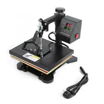 

Tools High Pressure Dual-display Digital Manual T-shirt Heat Press Machine EU Plug 230V DIY Sewing Embossing Tools
