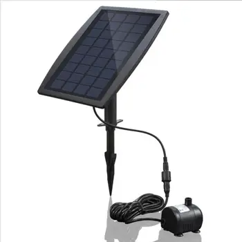 

2.5W Solar Garden Fountain Pump Solar Garden Fountains Waterfalls Power Solar Bird Fountain Powered Water Pump Birdbath Fountain