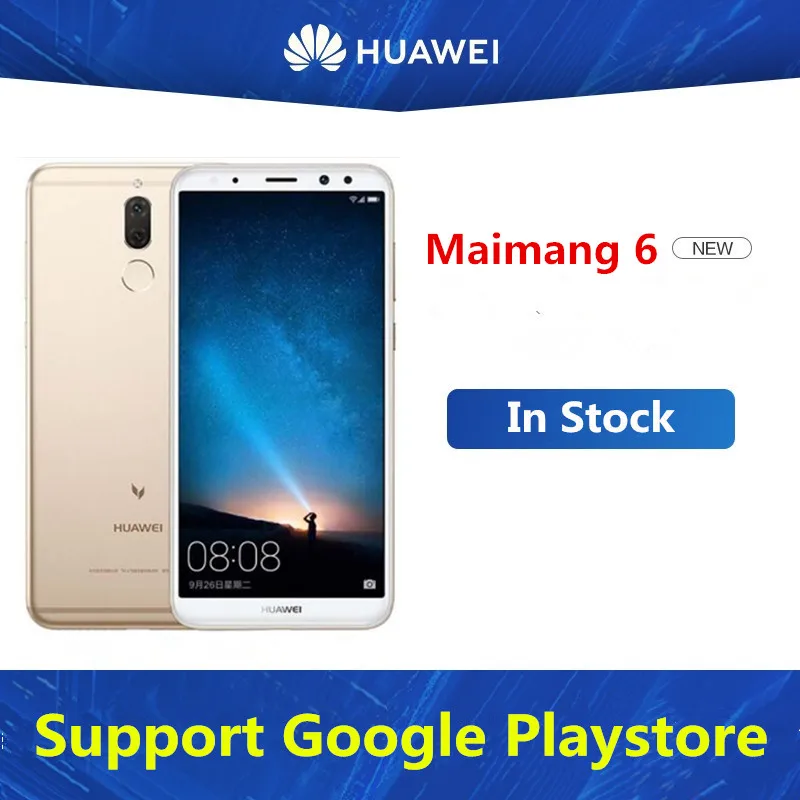 HuaWei Maimang 6 Mate 10 Lite телефон Восьмиядерный Android 659 экран 7 0 дюймов | Мобильные телефоны