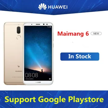 

Original HuaWei Maimang 6 Mate 10 Lite Mobile Phone Kirin 659 Octa Core Android 7.0 5.9" 2160*1080 4GB RAM 64GB ROM 4 Camera