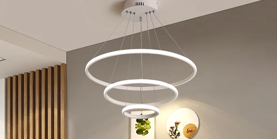 Современный подвесной светильник для спальни, гостиной, столовой, офисной комнаты, Креативный светодиодный подвесной светильник, вход 110 В 220 В
