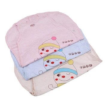 

Newborn Baby Sleeping Bag summer thin Swaddle Wrap Soft Blanket Protective 2-6M Infant Cute Cartoon Toddler