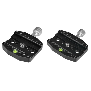 

1pcs Cl-70N Quick Release Qr Plate Clamp with 1/4-Inch Adapter & 1pcs Cl-90N Quick Release Clamp for Quick Release Plate