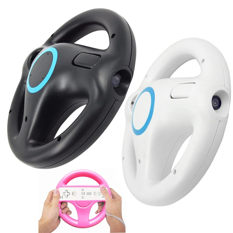 Game Racing Steering Wheel for Nintendo Wii Kart Remote Controller Plastic Racing Games Remote Controller for Nintendo Wii
Game Racing Steering Wheel for Nintendo Wii Kart Remote Controller Plastic Racing Games Remote Controller for Nintendo Wii