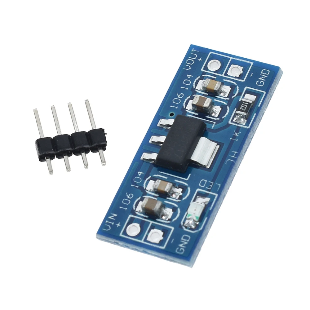 

1pcs 6.0V-12V to 5V AMS1117-5.0V Step Down Buck Converter Power Supply Module AMS1117-5.0 for Arduino Raspberry Pi PCB Board