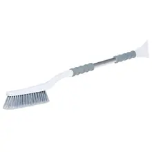 Щетка от снега и льда с эрг-ной рукояткой и мягкой распушенной щетиной+ скребок(89 см) AIRLINE AB-R-04R