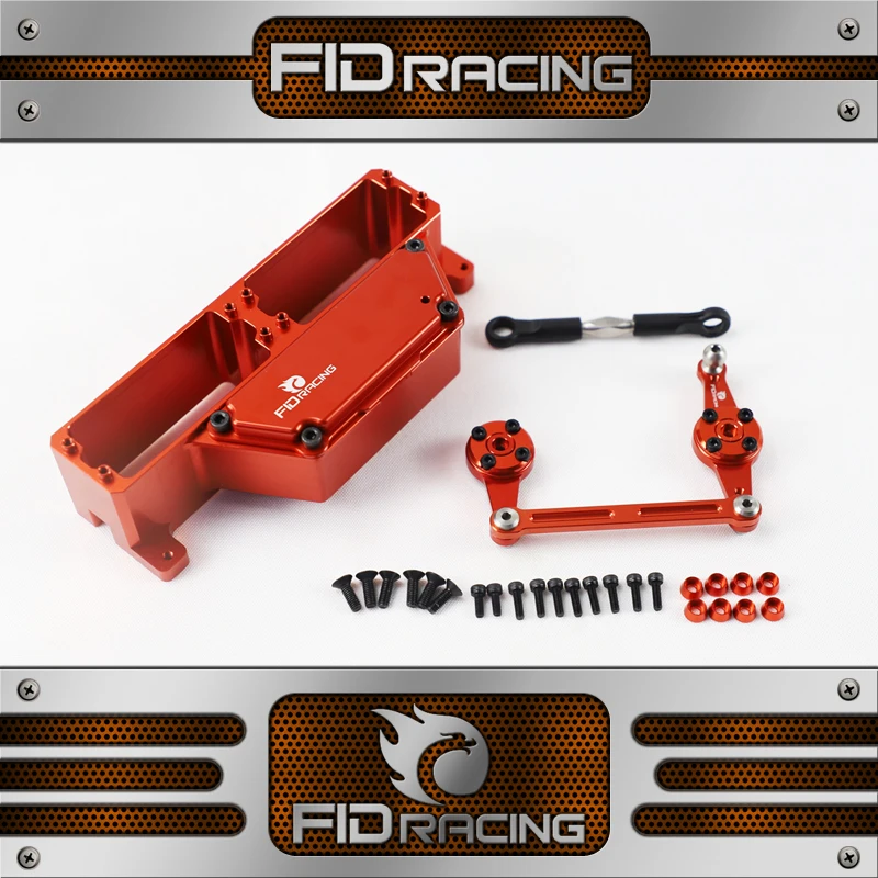 FID CNC сплав двойная серво-лоток с серво для Losi DBXL-e 1/5 rc автомобиль