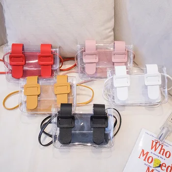 

2020 New Women's Transparent Bag Jelly Clear Shoulder Crossbody Bag for Traveling Shopping Working Holiday Party