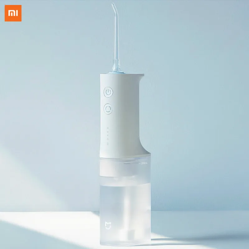 Xiaomi Mijia 200 мл Электрический ирригатор для полости рта IPX7 водонепроницаемые