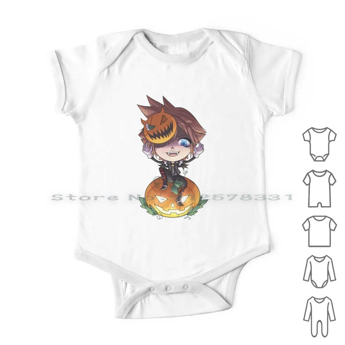 Kingdom Hearts Halloween Sora Vestiti Per Neonati Pagliaccetti Tute In Cotone Sora Kingdom Hearts Videogiochi Di Halloween