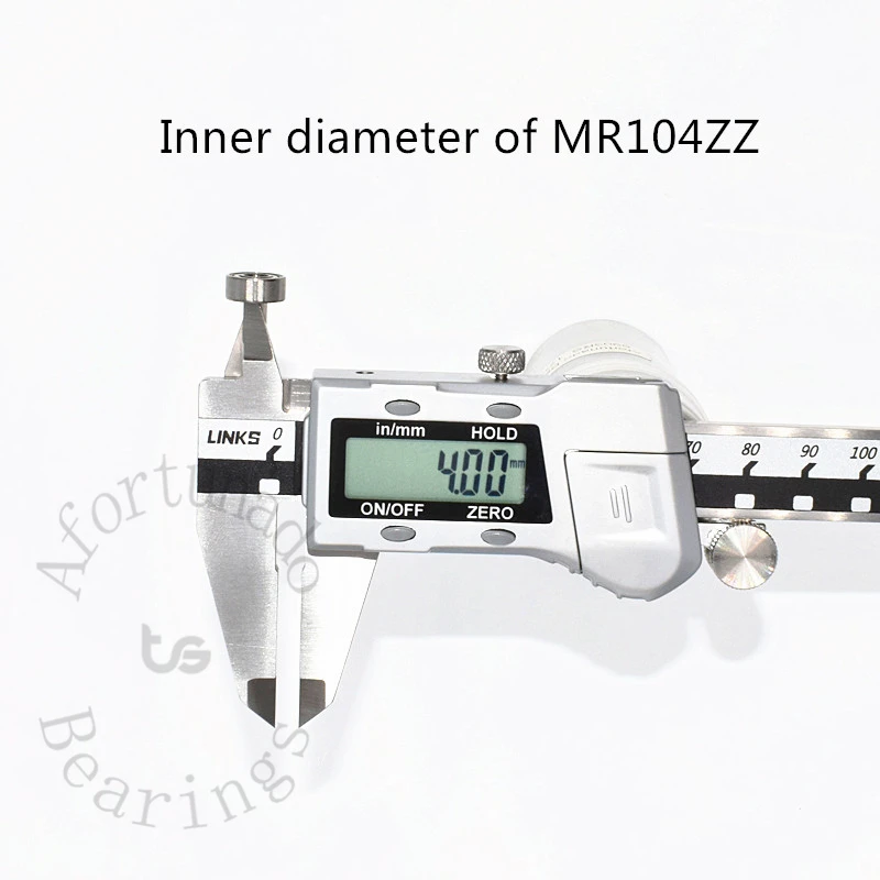MR104ZZ 4*10*4(mm) 10PCS 금속 밀봉 소형 크롬 강철 베어링