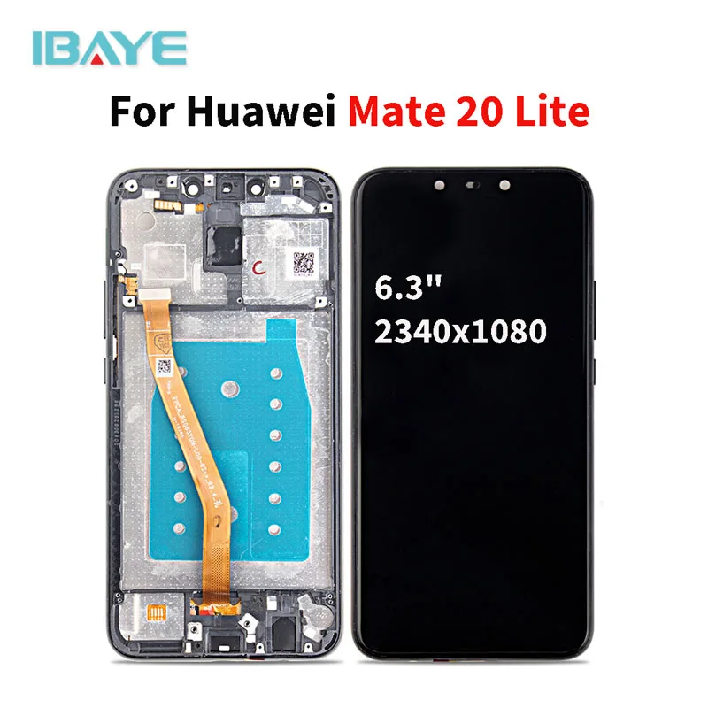 

100% test For huawei mate 20 lite LCD screen display touch digitizer SNE-LX1 SNE-L21 SNE-LX3 SNE-LX2 L23 AAA