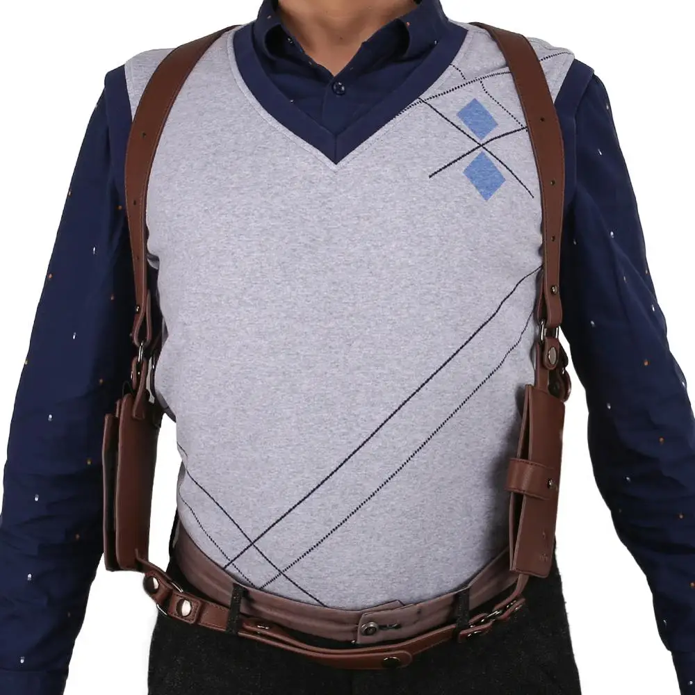 Anti-Theft Hidden Underarm Strap Wallet Pocket Holster Phone Shoulder Holster Bag Leisure Double Shoulder