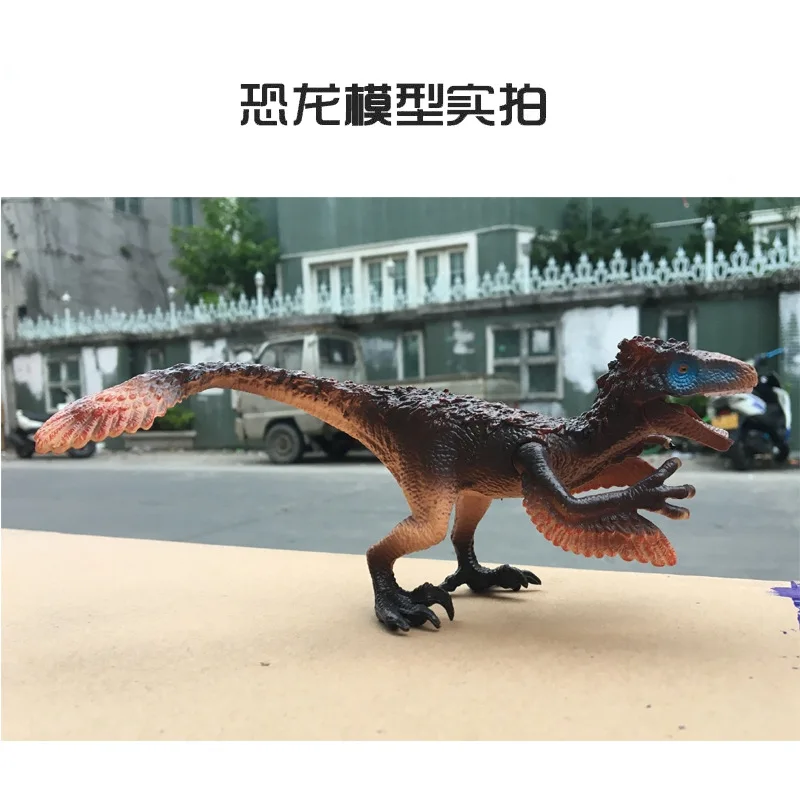 Динозавр Utahraptor Велоцираптор модель динозавра игрушка форма Игрушка имитация динозавра модели