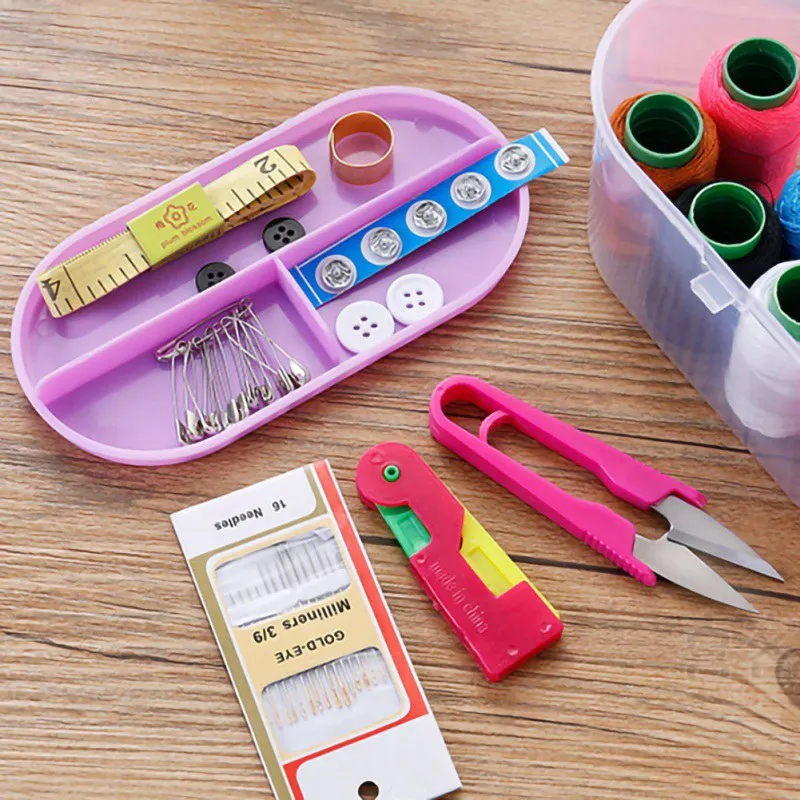 10 шт./партия Коробка С Сокровищами швейная коробка портативная 7 цветов большая