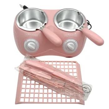 

Chocolate Candy Melting Pot Electric Chocolate Fondue Melt Double Pot DIY Melting Machine Cooking Tool (EU Plug)