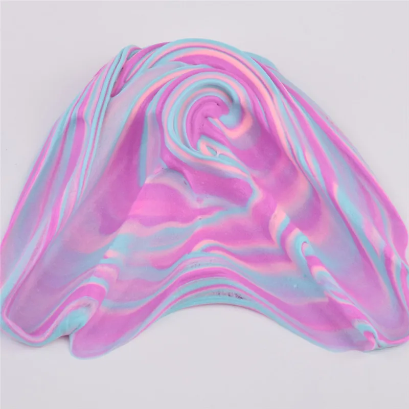 slime additives Fluffy Cloud Slime Scented Therapeutic Putty Cotton Candy Slime Supplies Stress zabawki dla dzieci  #4AA14 (2)
