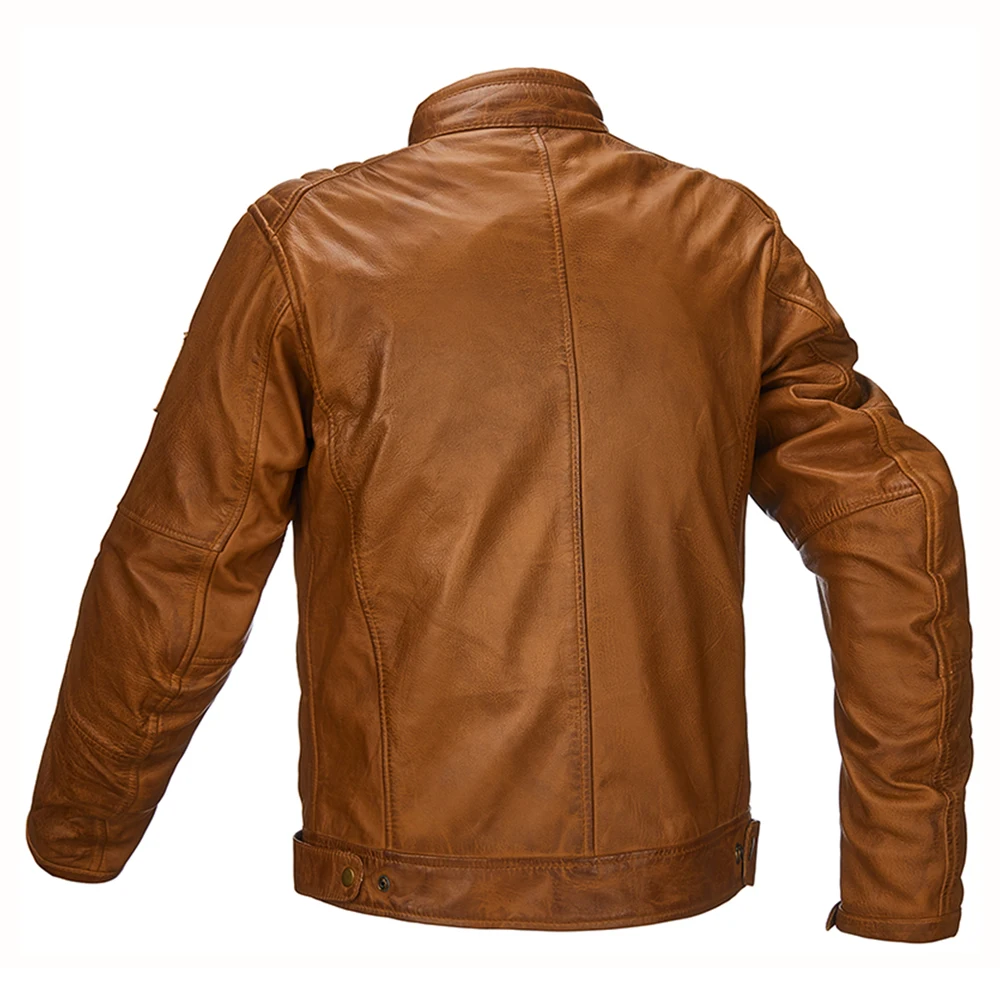 SPRS мотоциклетная куртка из натуральной кожи, Мотокуртки для мужчин, водонепроницаемая куртка для мотокросса, защитное снаряжение, светоотражающая мотоциклетная одежда
