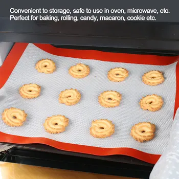 

Perforated Silicone Baking Mat Heat Resistance Macaroon Baking Bakeware Cake Dough Pad Baking Tray Mat Pastry Baking Pastry Tool