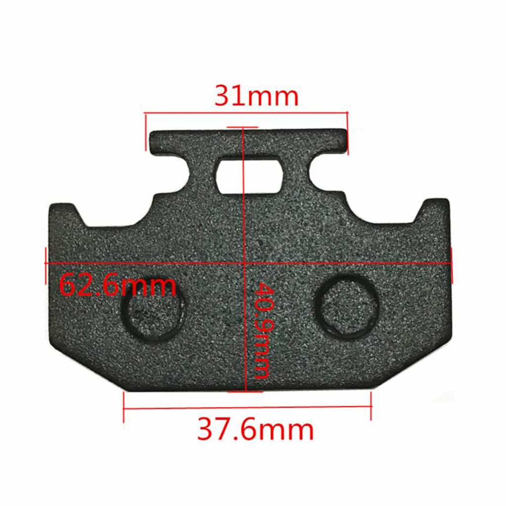 

Motorcycle Rear Brake Pads Replacement for Kawasaki KDX125 KDX200 KDX250