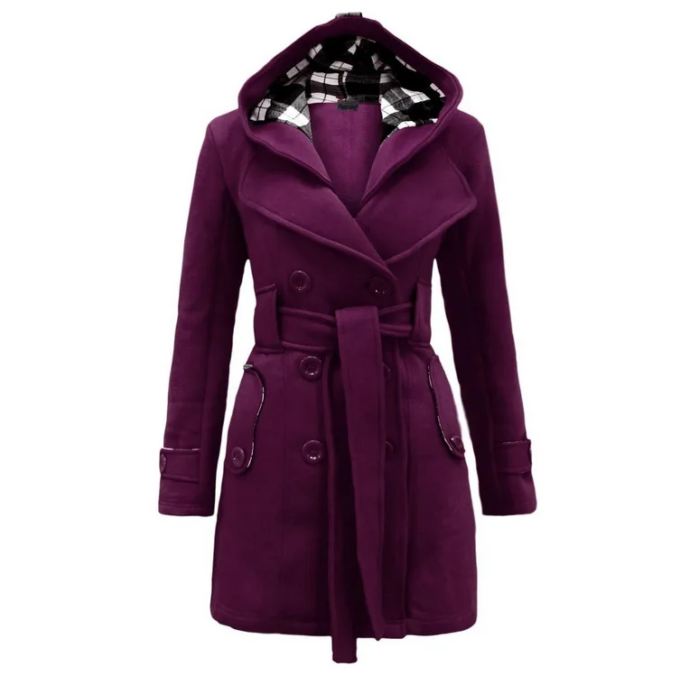 Длинное пальто для женщин ласточкин хвост стильная офисная одежда с отворотом Большие размеры осенние женские простые элегантные повседневные пальто
