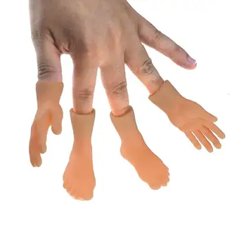 

Halloween Novelty Five Fingers Open Palm Toy Model of Right and Right Small Hands Model of Left Foot and Right Foot Toy Model