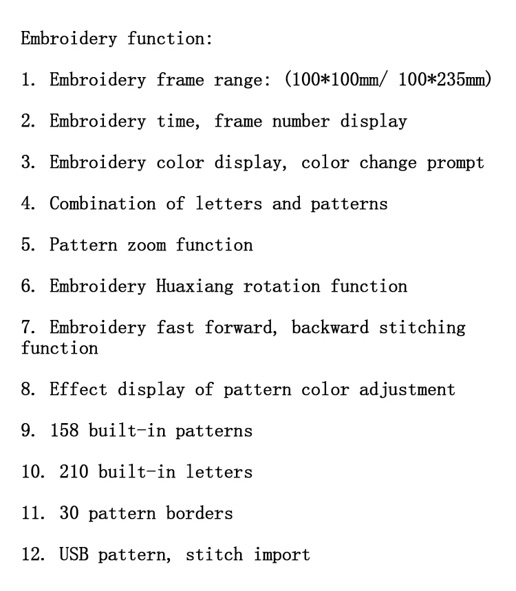 Household Sewing Machine Multi-function Sewing Embroidery Mechanical Small Compu