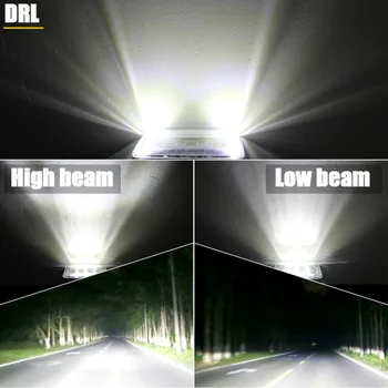 

1pc 4x6inch Car LED Headlight Projector Beam DRL Fog Light For Chevrolet S10 1995 1996 1997 Waterproof Dustproof Shockproof