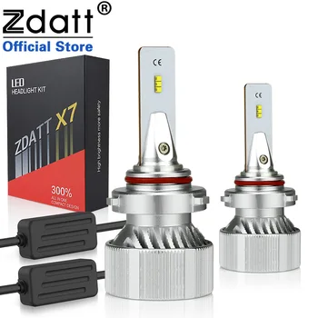 

Zdatt H4 LED H7 Canbus Lampada H1 HB2 H11 9005 9006 Car Headlight Bulbs 12V 12000LM 100W Automobile ZES Chips Fog Lights H8 H9
