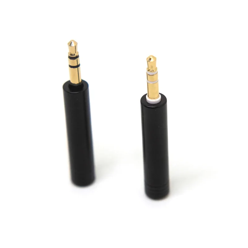 Durable Copper 80/220Ohm Headphone Impedance Plug Adapter 3.5mm Eliminate Earphone Noise