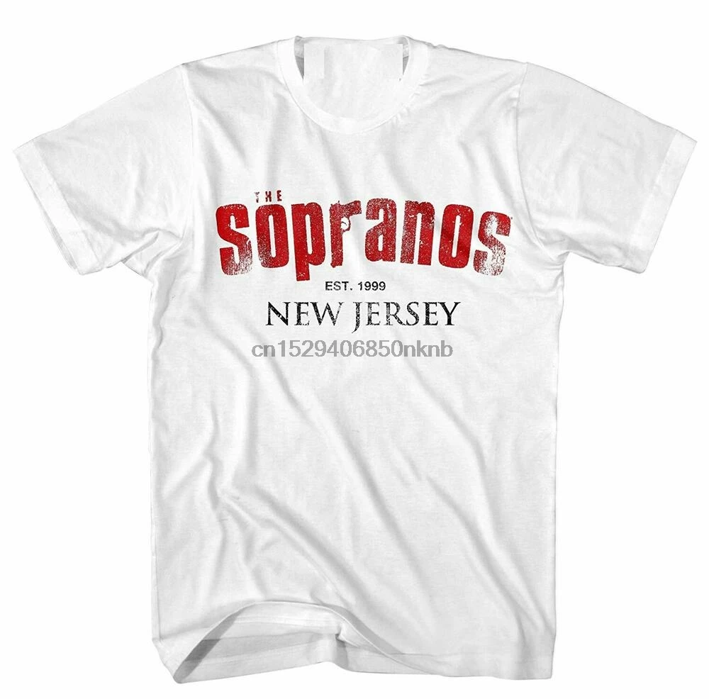 Мужская футболка с эффектом потертости The Sopranos |