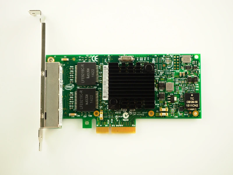 I350AM4 чипсет PCI-Express 4 порта Gigabit Ethernet серверный адаптер NIC I350-T4V2