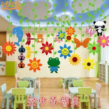 

DIY material color environment environmental layout wall stickers decorative non-woven hangings Wall Stickers