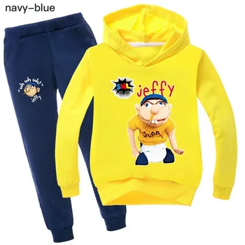 

2020 Children's Sweater Suit Cartoon Clothes Coat+Trousers 2pcs Sets Big Boys clothes Girls Autumn Casual Sport Outwear