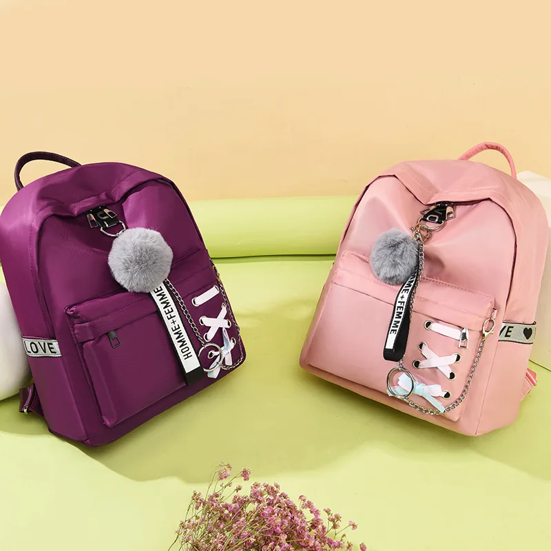 Oxford Women Backpacks Waterproof Female Shoulder Backpack Fashion Teenage Girls School Bags Retro School Backpack Girl Book Bag cool backpacks accessories	