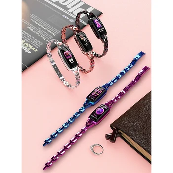 

Women Smart Watch,Dr66 Sport Watch Wristband Waterprof Bracelet Calorie Counter, Pedometer Watch for Women