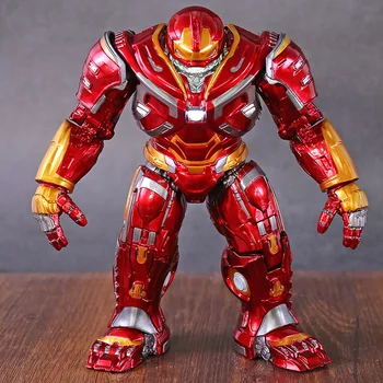 

Marvel Avengers Infinity War Hulkbuster Iron Man MK 44 PVC Action Figure Collectible Model Toy with LED Light