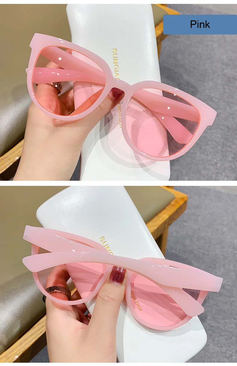 Vintage Cat Eye Sunglasses For Woman Fashion Brand Black Retro Sun Glasses Ladies Classic Outdoor Shades Designer Oculos_voghion.com