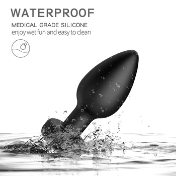 Vibrators Anal Butt Plug Vibrator Sex Toys Prostate Massager Adult Toy Sextoy Erotic Sexshop Buttplug For Men Women Male Sexo 6