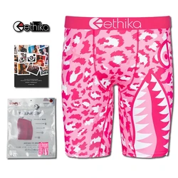 2021 Ethika Boxer High Waist Plus Size New Underpants Sport Comfortable Boxer Briefs