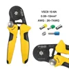 VSC8 16-4A 6-4A 0.25-10mm 23-10AWG Adjustable Precise Crimp Pliers Tube Bootlace Terminal Crimping Hand Tool VSC9 6-4A 4