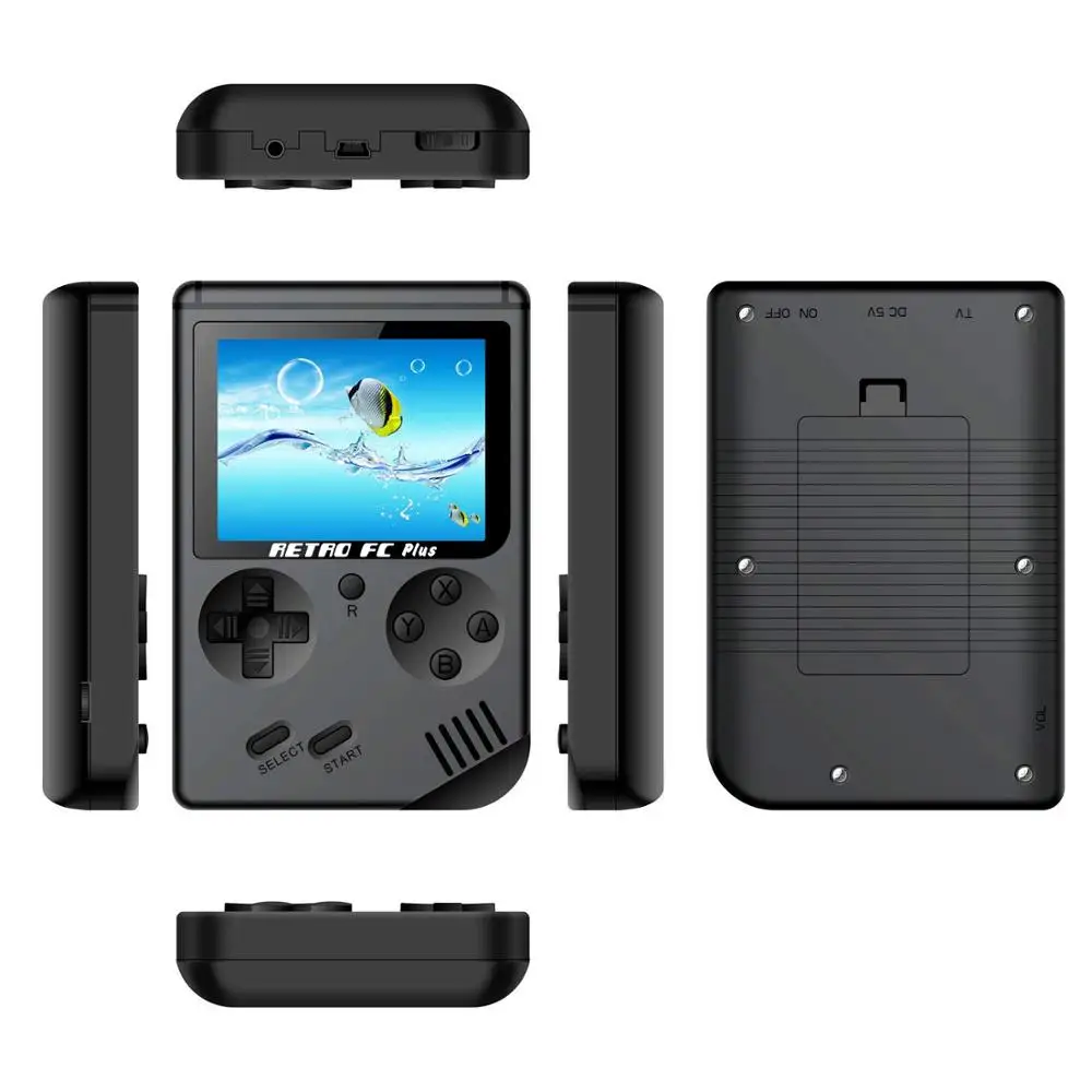 Ретро FC 168 в 1 Видеоигры Консольные игры против BittBoy Pocketgo Consola Мини портативные