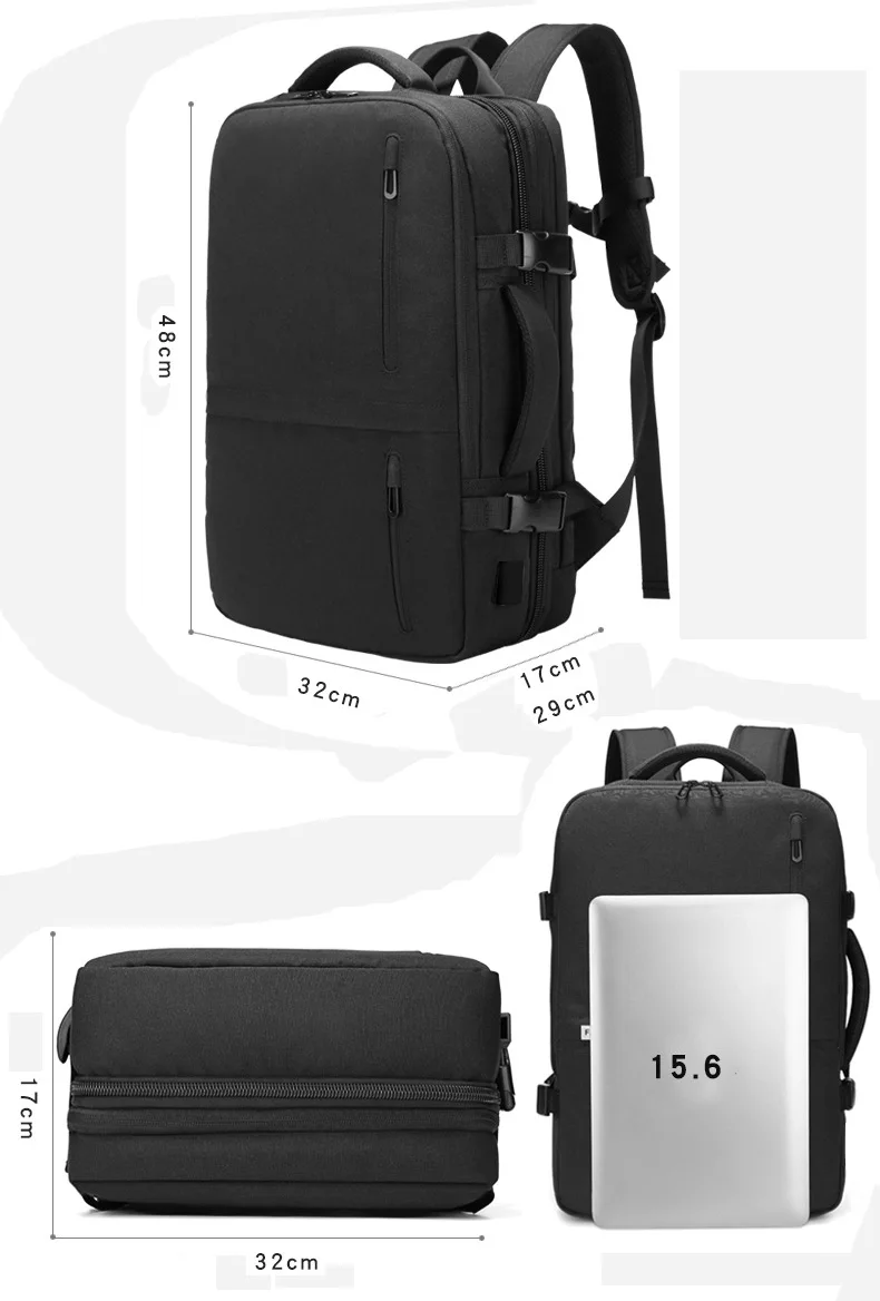 Расширяемый большой дорожный рюкзак для мужчин, походный USB рюкзак для ноутбука, Мужской Женский багаж, дорожная сумка, рюкзак, школьная сумка для альпинизма