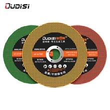 Disques de meuleuse d'angle pour couper le métal, en acier inoxydable, 100 MM, 5 à 107 pièces
