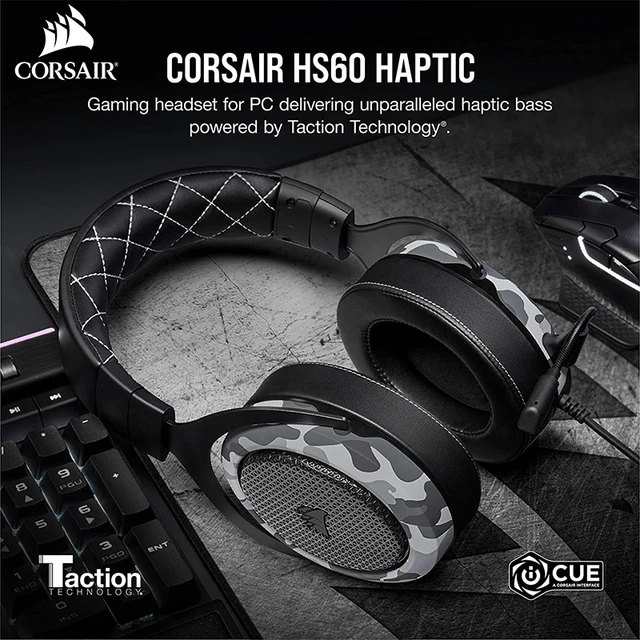  Corsair HS55 Stereo Gaming Headset (Leatherette Memory