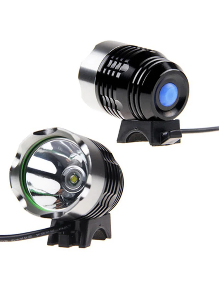 New 1200lm XML T6 LED Bicycle Lanterna Bike Headlamp HeadLight Lamp Flashlight Lights 6400mAh Battery Front Bike Light