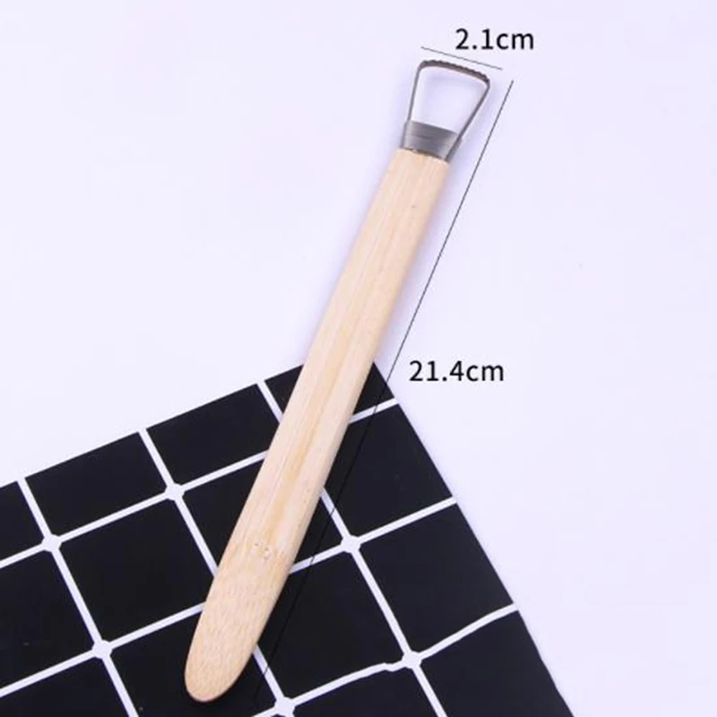 Professional Bamboo Polymer Clay Tools Pottery Ceramic Scraper Modeling Carved Sludge Sculpture Tools Hobby Supplies