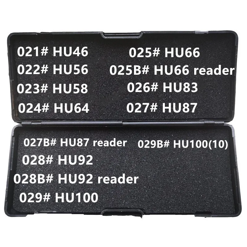 Без Черной коробки без лезвия 021-029B # LiShi 2 в 1 HU46 HU56 HU58 HU64 HU66 HU83 HU87 HU92 HU100 HU100(10)